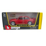 Bburago - BMW M3 e30 (1988) rossa 1:24