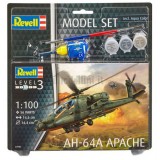 Revell Model Set Elicottero AH-64A Apache 1:100 04985