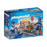 PLAYMOBIL Posto di blocco della polizia 6924