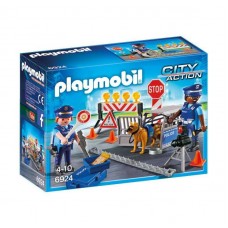 PLAYMOBIL Posto di blocco della polizia 6924