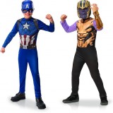 Vestito coppia Capitan America Thanos 7-8 anni