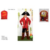 Vestito carnevale corsaro 9-12 anni