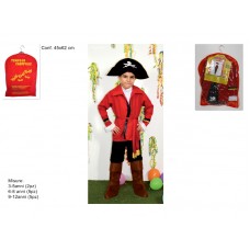 Vestito carnevale corsaro 9-12 anni