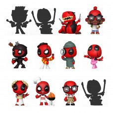 Marvel Comics Mystery Mini Figures 5 Cm Display Deadpool 30th Anniversary