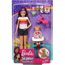 MATTEL BARBIE SKIPPER BABYSITTERS GHV87