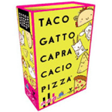 GHENOS GAMES TACO GATTO CAPRA CACIO PIZZA