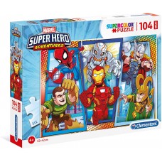 CLEMENTONI MARVEL SUPER HERO PUZZLE  PZ 104 23746