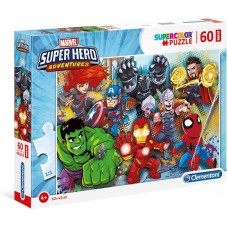 CLEMENTONI MARVEL SUPER HERO PUZZLE PZ 60 26454